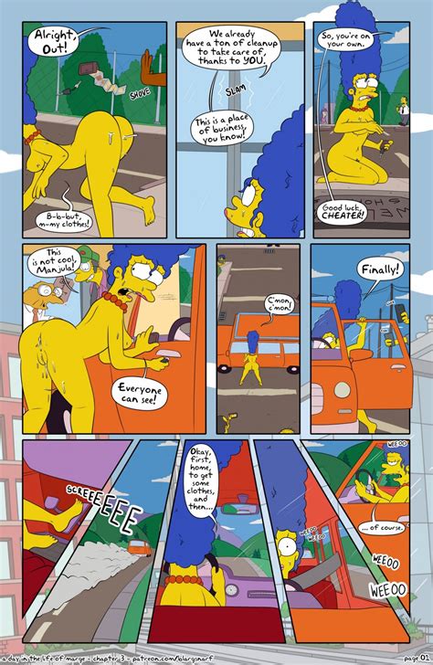 blargsnarf the simpsons a day in the life of marge 3 porn comic