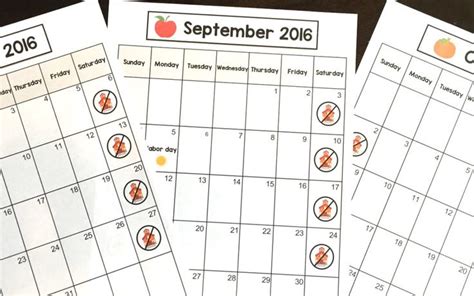 visual monthly calendars  autism helper autism helper monthly