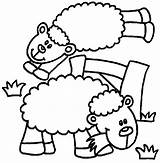 Ausmalbilder Pages Schapen Schafe Malvorlagen Coloriages Colorare Coloring4free Mewarnai Moutons Domba Mouton Pecore Animasi Schaap Kolorowanki Animierte Ovejas Bergerak Schaf sketch template
