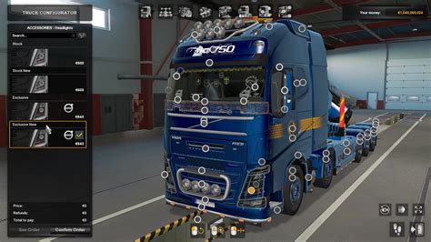 ets volvo fh  mega mod  euro truck simulator  modsclub