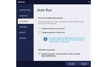 USB-AV Antivirus screenshot #0