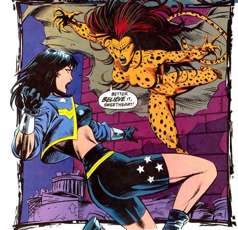 Wonder Woman Vs Tigra By Mike Deodato Jr Dc Comic Book
