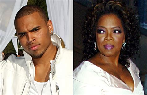 Oprah Slaps Back At Chris Brown After He Calls Domestic