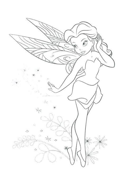 rosetta fairy coloring pages  getcoloringscom  printable