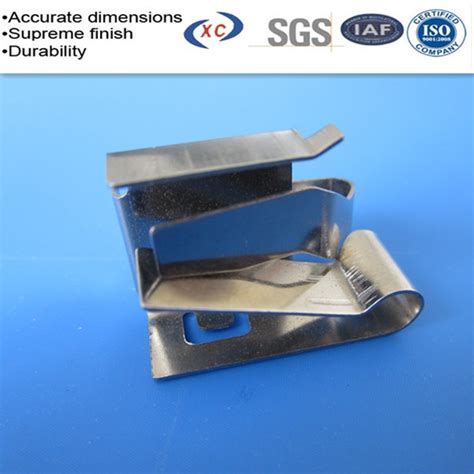 Custom Automotive Spring Clips Flat Spring Steel Clips For Downlight