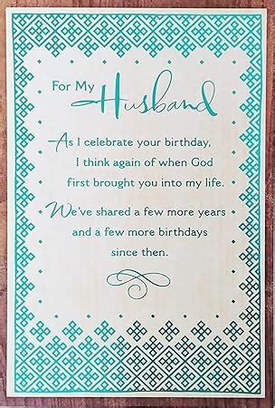 amazoncom   husband religious christian happy birthday greeting