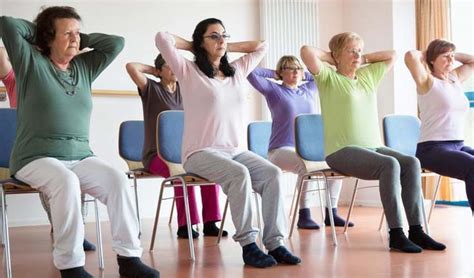 chair yoga  seniors give