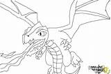Clash Dragon Clans Coloring Draw Pages Baby Template Step Drawingnow Sketch sketch template