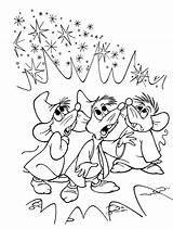 Cenicienta Mice Cendrillon Cinderela Gus Animation Colorare Coloriage Cuento Carica Jaq Sheets Pintar Eggy Pongo Mäuse Colorier Coloriages sketch template