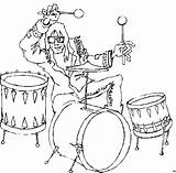 Schlagzeuger Sonstiges Ausmalbild Malvorlage Herunterladen Malvorlagen sketch template