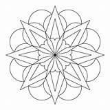 Mandala Templates Designs Coloring Simple Pages Stencils Mandalas Patterns Pattern Zentangle Colouring Easy Template Draw Glass Color Tangled Webs Stained sketch template