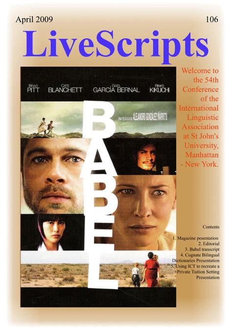 livescripts guiones babel movie transcripts