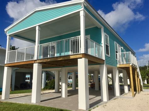 custom beach stilt home affinity modular  vantem company