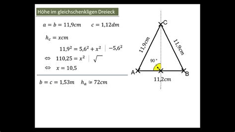 flacheninhalt rechtwinkliges dreieck berechnen formel