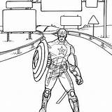 Soldier America sketch template