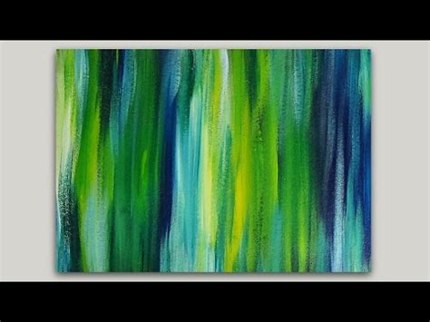 Acrylic Painting Blended Streaks Abstract Painting - YouTube