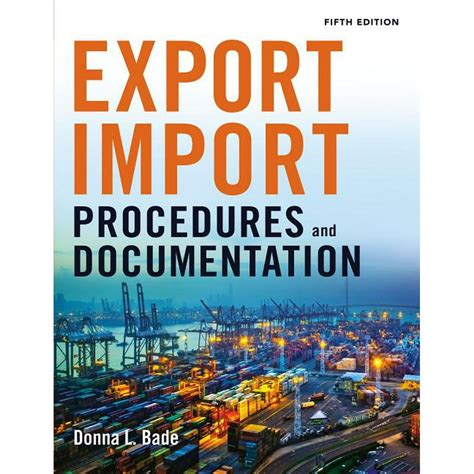 exportimport procedures  documentation edition  hardcover