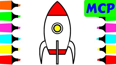simple rocket ship drawing  getdrawings