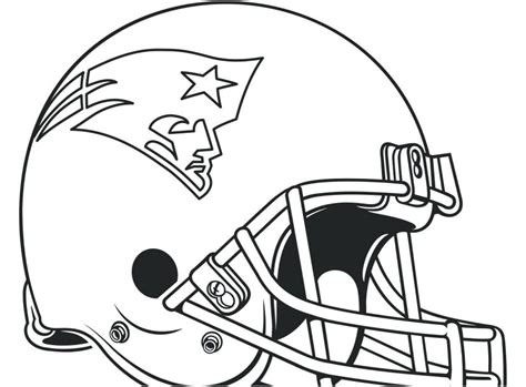 patriots helmet coloring page  getcoloringscom  printable