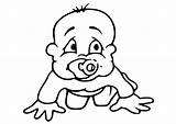 Baby Coloring Pages Edupics Large sketch template