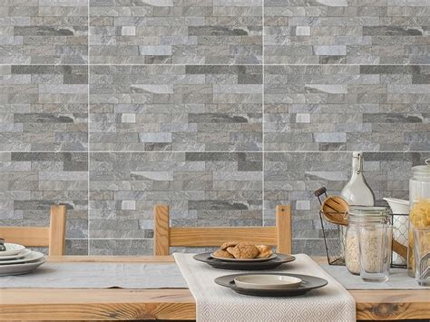 pietra charcoal cladding matt ceramic wall tile   mm