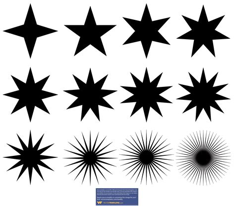 stars shapes   stars shapes png images  cliparts