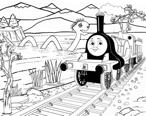 thomas  tank engine coloring pages  printable