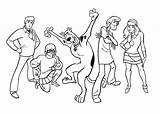 Pages Gang Doo Scooby Coloring Getcolorings Printable sketch template