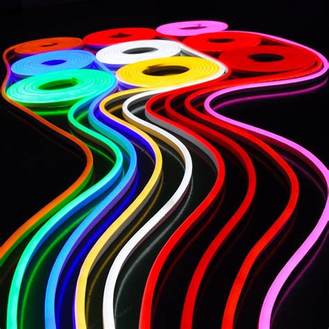 led neon flex wm   reel  colors smart lighting industries