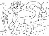 Cat Cool Coloring Pages Categories sketch template