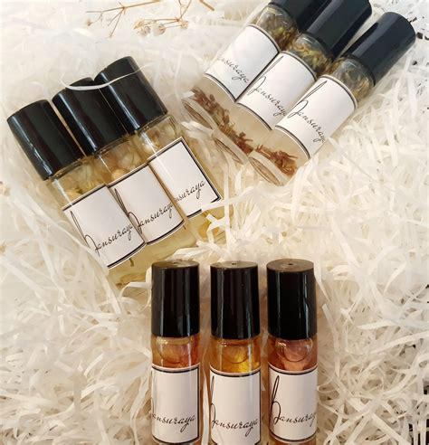 premium natural perfume essential oils botanicals unique blend ml
