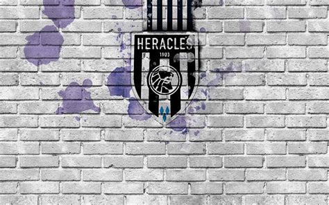 heracles almelo fc dutch football club leather logo eivisie almelo netherlands football dutch