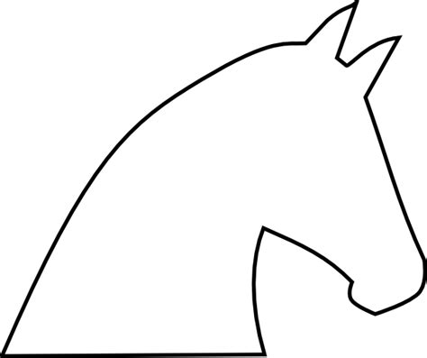 slashcasual horse head template