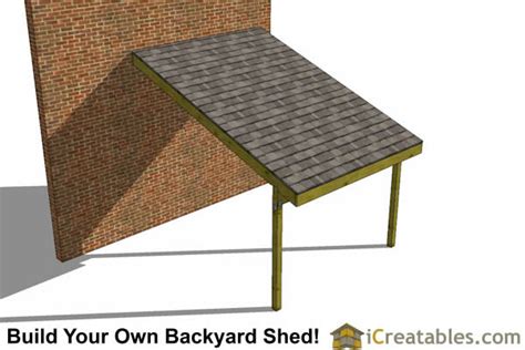 lean  shed plans  lean  open side shed plans