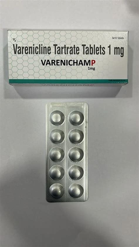varenicline tartrate tablet  rs stripe champix tablets  nagpur id
