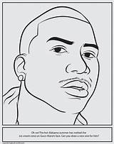 Coloring Gucci Tumblr Book Rap Bun Mane Colouring Color Rapper Pages Activity Face Hop Hip Shea Releasing Incredible Looks Music sketch template