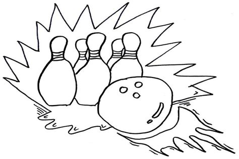 bowling coloring pages  coloring pages  kids   sports