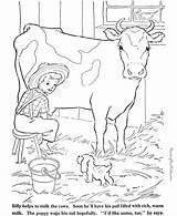 Coloring Pages Farm Kids Printable Animals Animal Comments Adults sketch template