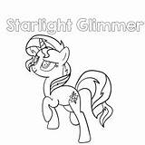 Coloring Starlight Pages Glimmer Pony Little Color Mlp Toddler Will Top Screwball Princess Eliana Trixie Spike sketch template