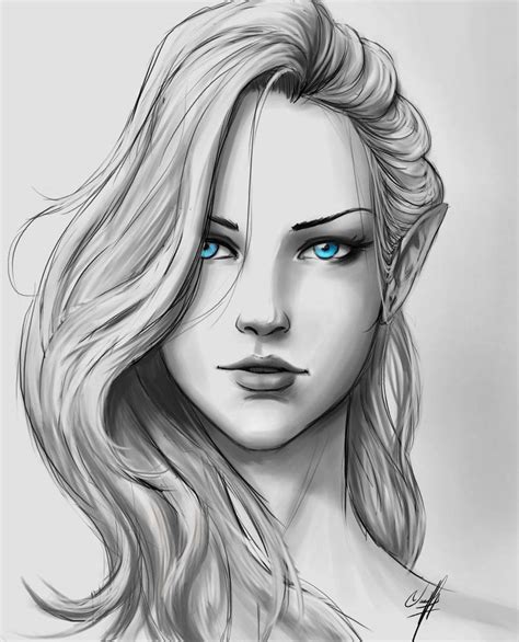 Blue Eyes Girl By Jonathanl96 On Deviantart