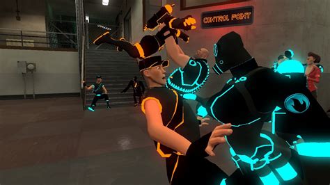 Tron Fortress Femme Pyro Team Fortress 2 Skins Pyro