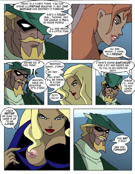 Rule 34 Black Canary Comic Dc Dcau Green Arrow Hawkgirl