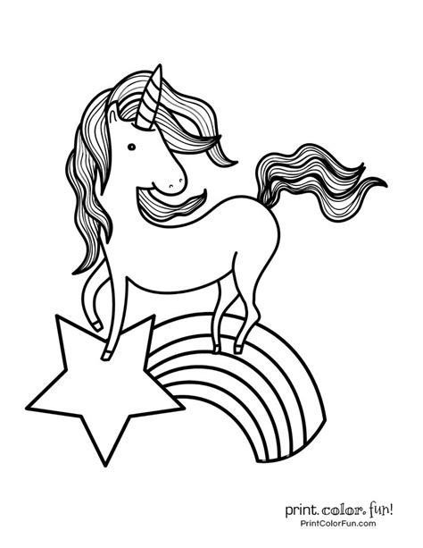 magical unicorn coloring pages  ultimate  printable