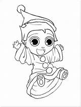 Elf Coloring Shelf Pages Printable Baby Cute Color Drawing Xmas Happy Buddy Colouring Santa Christmas Print Elves Girl Adults Getcolorings sketch template