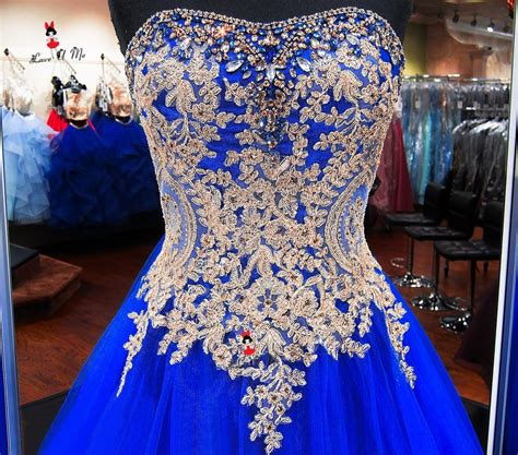 Royal Blue Cheap Quinceanera Dresses Vestido De 15 Anos De Debutante