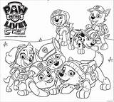 Paw Patrouille sketch template