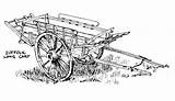 Cart Medieval Horse Drawing Carts Farm Drawn Wagon Wagons Wheel Drawings Wheels Carriage Two Books Suffolk Coloring Hand Scale Models sketch template