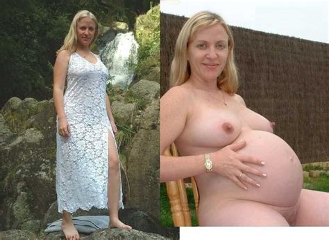 pregnant amateurs dressed and undressed