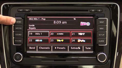 volkswagen rns  infotainment review youtube