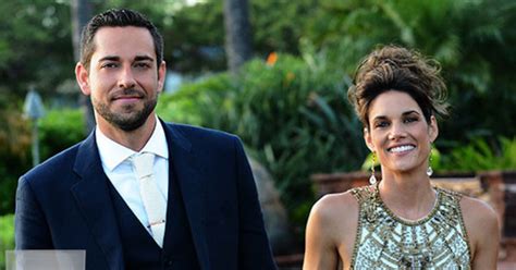 exclusive see zachary levi and missy peregrym s wedding pic e online